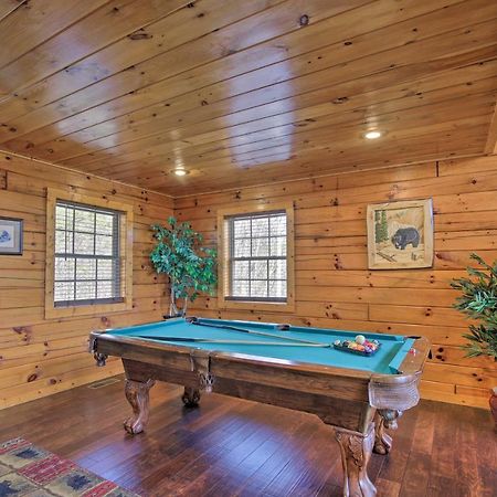 Gatlinburg Cabin With Pool Table And Hot Tub! Exterior foto
